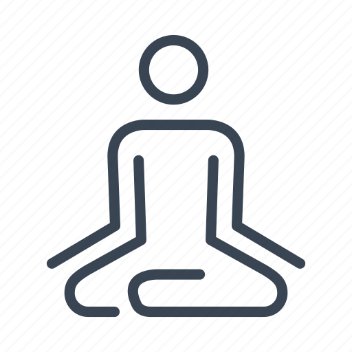 Yoga, relax, lotus, pose, meditation icon - Download on Iconfinder