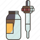 dropper, bottle, extract, oil, essential