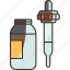 dropper, bottle, extract, oil, essential 