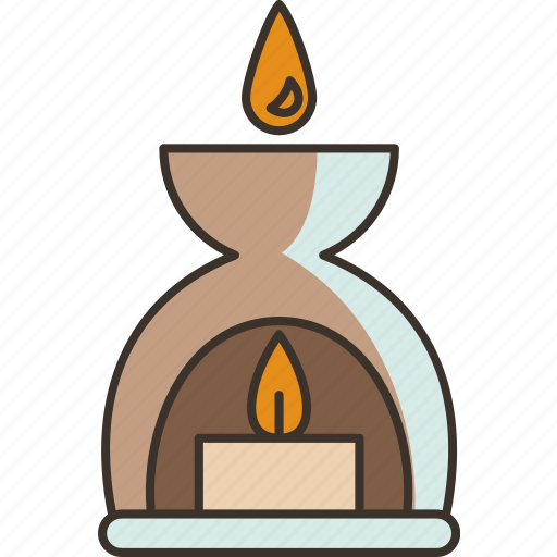 Oil, burner, aromatherapy, essence, spa icon - Download on Iconfinder