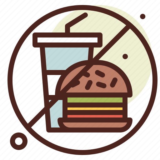 No, fastfood, relax, holidays, health icon - Download on Iconfinder