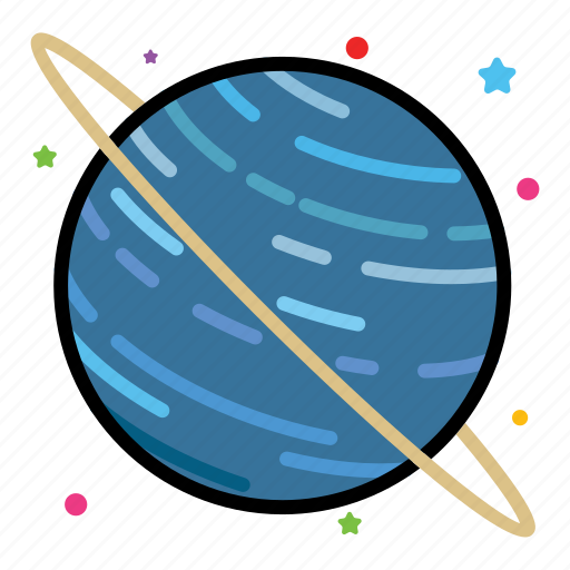 Astronomy, planet, space, uranus icon - Download on Iconfinder
