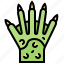 alien, fingers, hands, monster, scary 