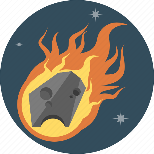Fire, meteor, space icon - Download on Iconfinder