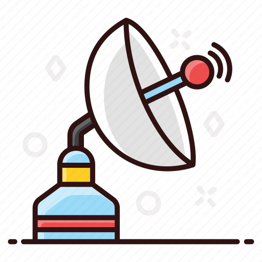 Antenna, broadcasting, communication, dish, parabolic, parabolic dish, satellite icon - Download on Iconfinder
