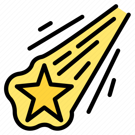 Falling, star, space, universe icon - Download on Iconfinder