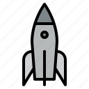 rocketship, vehicle, machine, outer, space