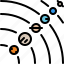 solar, system, planets, space, universe 