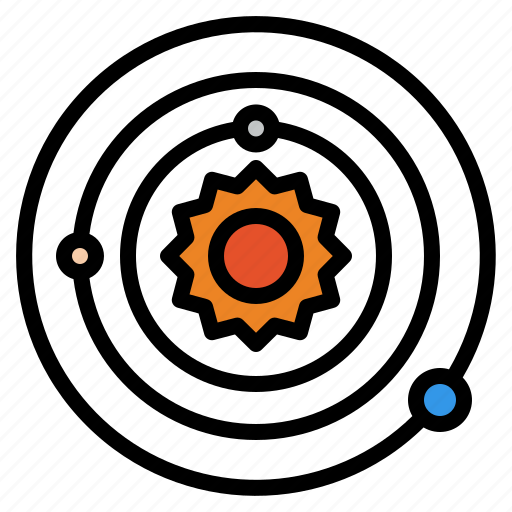 Orbit, planet, space, universe, solar, system icon - Download on Iconfinder