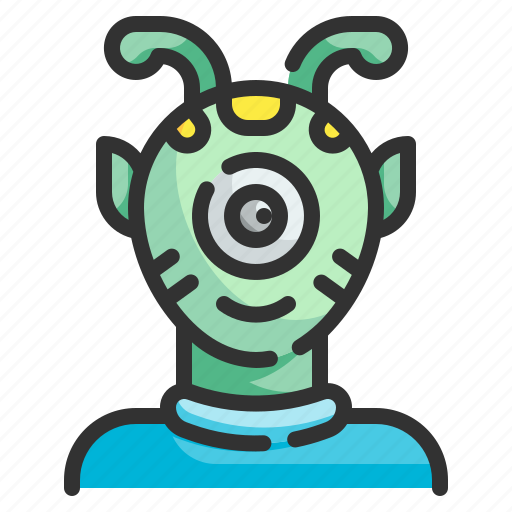 Alien, universe, outer, space, extraterrestrial icon - Download on Iconfinder