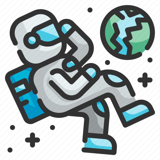 Astronaut, ingravity, galaxy, universe, space icon - Download on Iconfinder