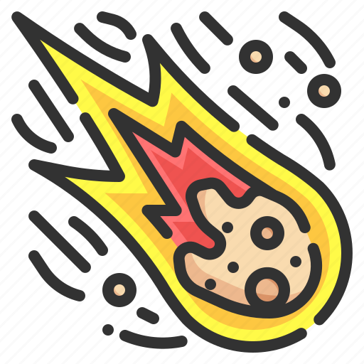 Meteorite, asteroids, astronomy, universe, galaxy icon - Download on Iconfinder