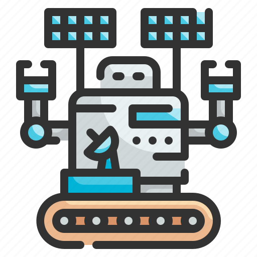 Robot, explorer, planet, science, technology icon - Download on Iconfinder