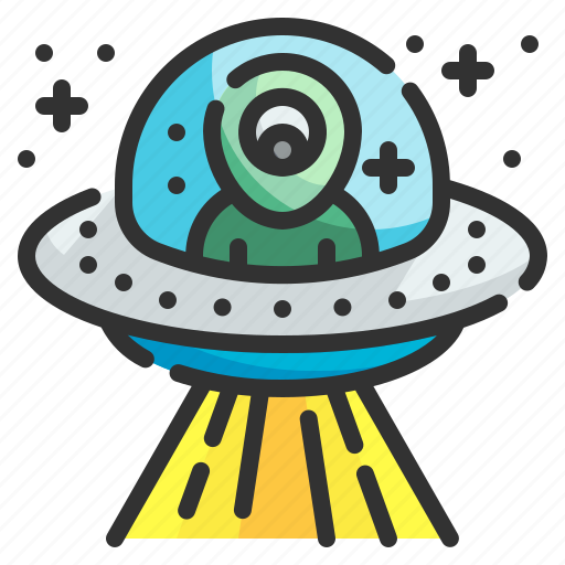 Ufo, alien, spaceship, extraterrestrial, transport icon - Download on Iconfinder