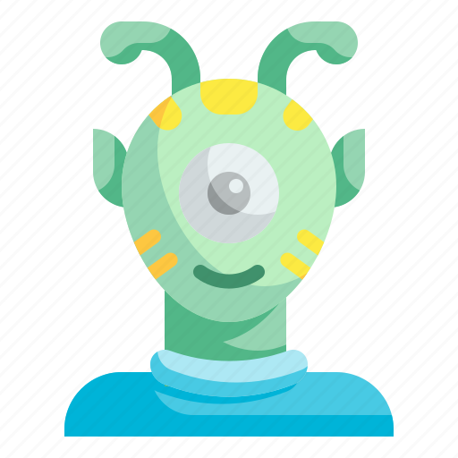 Alien, universe, outer, space, extraterrestrial icon - Download on Iconfinder