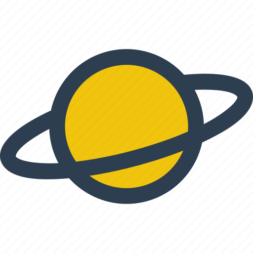 Saturnus, planet, space, spaceship icon - Download on Iconfinder