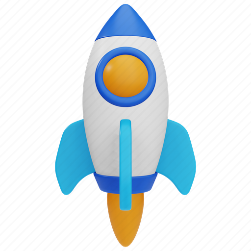 Rocket, space, startup, launch, spaceship, mission 3D illustration - Download on Iconfinder