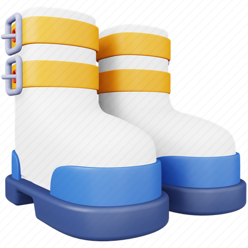 Space, boots, astronaut, footwear, protection, spacesuit 3D illustration - Download on Iconfinder