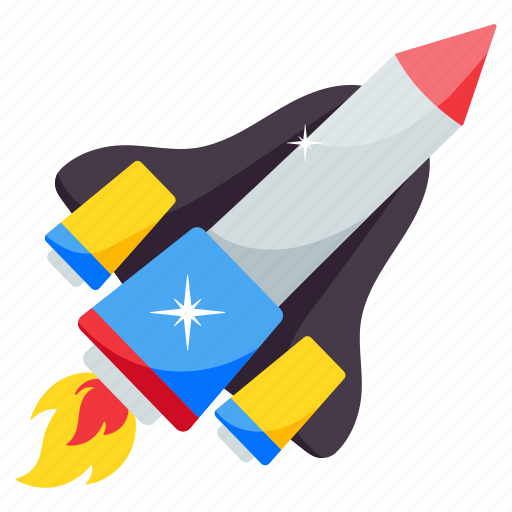 Fly, spaceship, launch, start, sky, space icon - Download on Iconfinder