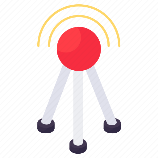 Signal tower, wireless network, broadband connection, internet signals, signal antenna icon - Download on Iconfinder