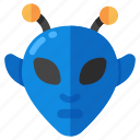 alien, non native, extraterrestrial, alien face, alien head