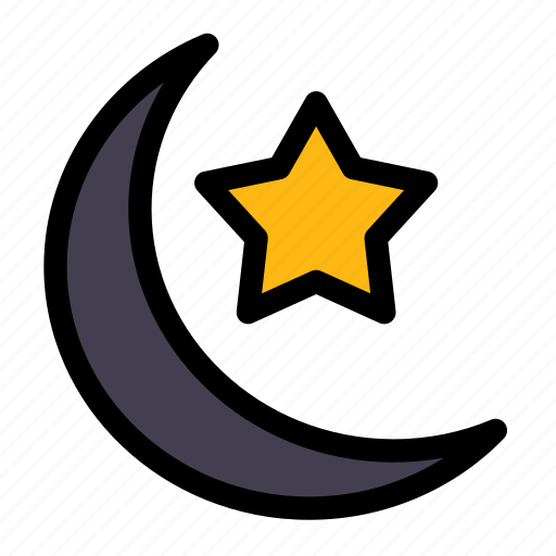 Moon, weather, stars, cloud icon - Download on Iconfinder