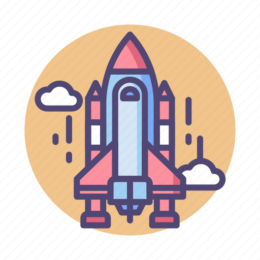 Launch, rocket, rocket launch, shuttle, space, spaceship icon - Download on Iconfinder