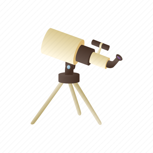 Astronomy, cartoon, discovery, lens, science, spyglass, telescope icon - Download on Iconfinder
