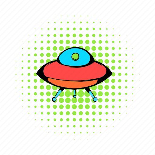 Alien, comics, flying, science, space, spaceship, ufo icon - Download on Iconfinder