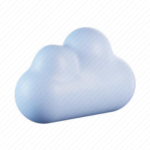 Cloud, weather, storage, data, cloudy, forecast 3D illustration - Download on Iconfinder