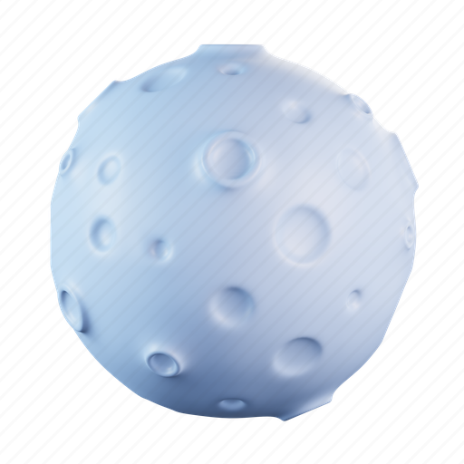 Mercury, planet, space, solar, astronomy, terrestrial 3D illustration - Download on Iconfinder