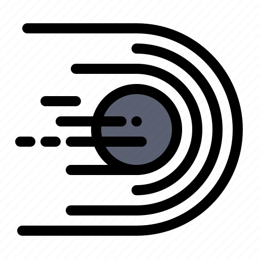 Asteroid, comet, flight, light, space icon - Download on Iconfinder