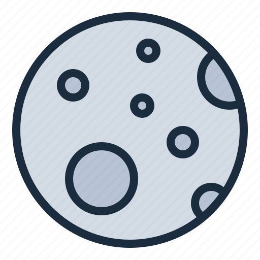 Moon, space, science, cosmos, astronomy, universe, education icon - Download on Iconfinder