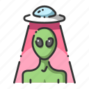 alien, extraterrestrial, fiction, monster, science, ufo, visitor