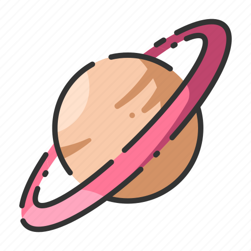 Astronomy, planet, rings, saturn, science, space, star icon - Download on Iconfinder