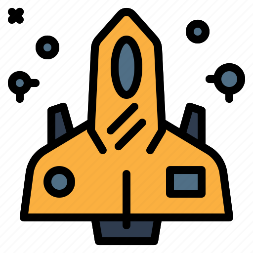 Aeronautics, shuttle, space, spacecraft icon - Download on Iconfinder