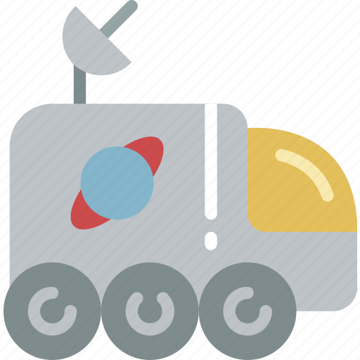 Astronaut, buggy, moon, space icon - Download on Iconfinder