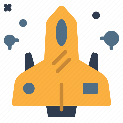 Aeronautics, shuttle, space, spacecraft icon - Download on Iconfinder