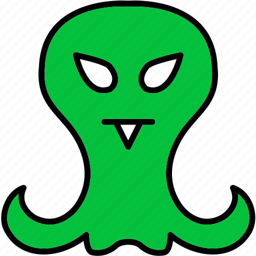 Alien, astronomy, fiction, galaxy, monster, space, universe icon - Download on Iconfinder