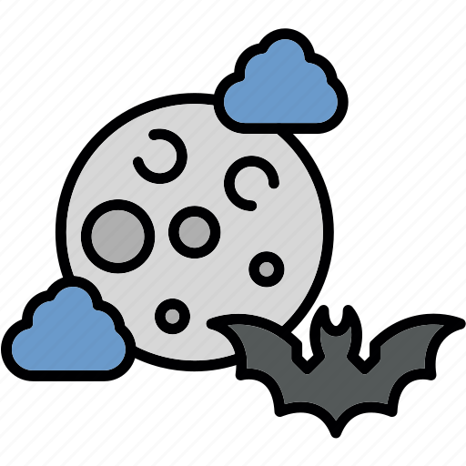 Moon, night, nighttime, space icon - Download on Iconfinder