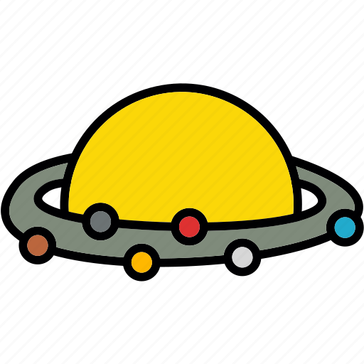 Solar, system, sun, astronomy, planets icon - Download on Iconfinder