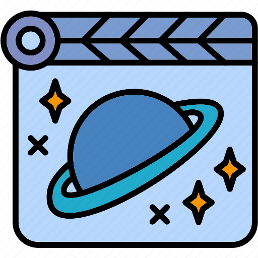 Space, film, movies, clapper, cinema icon - Download on Iconfinder
