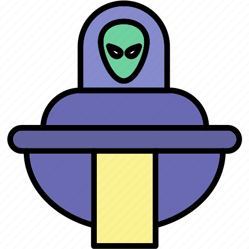 Spaceship, alien, invader, plate, ufo icon - Download on Iconfinder