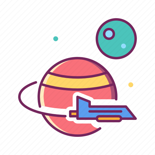 Flying, galaxy, ship, space, spaceship, universe icon - Download on Iconfinder