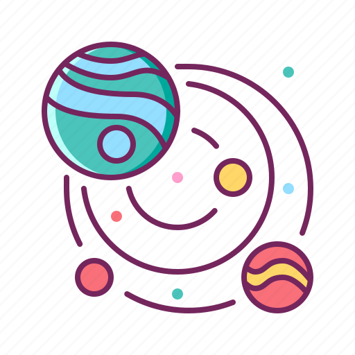 Galaxy, orbit, planet, solar system, space icon - Download on Iconfinder