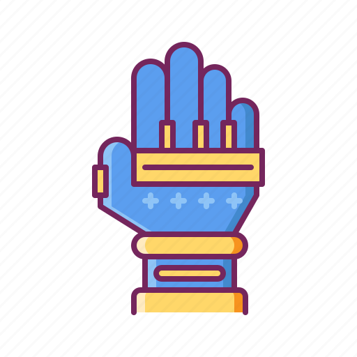 Astronaut, astronaut glove, cyberpunk, glove, robot icon - Download on Iconfinder