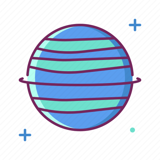 Neptune, planet, space, universe icon - Download on Iconfinder
