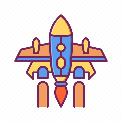 Plane, rocket, ship, space, spaceship icon - Download on Iconfinder