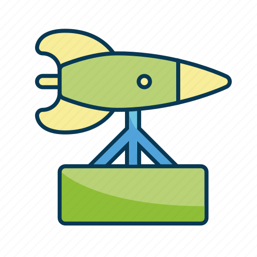 Catapult, space, exploration, launch, technology, weapon, rocket icon - Download on Iconfinder