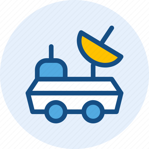Moon, rover, space, vehicle icon - Download on Iconfinder